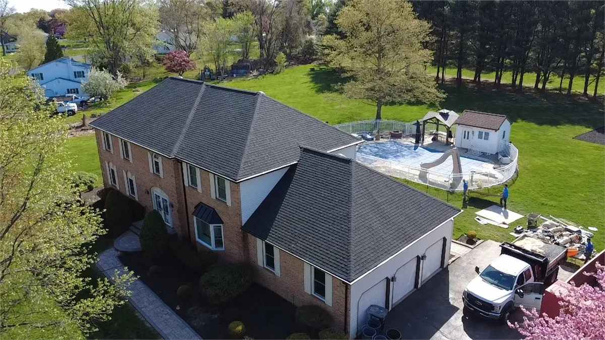 Completed exterior project by Hero Home Solutions